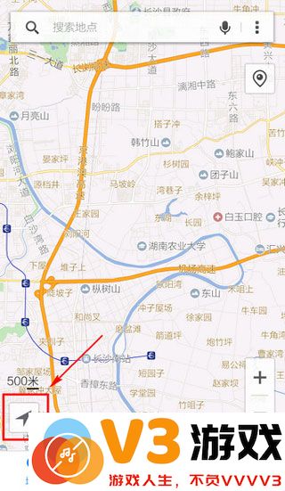 腾讯地图打开定位的方法