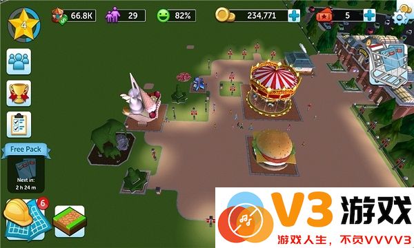 过山车大亨安卓破解版 v3.42.1 汉化版 2