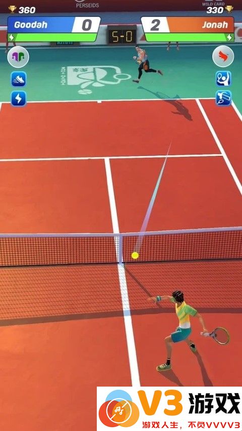 网球传奇3d运动游戏(Tennis Clash) v5.11.1 安卓版 1