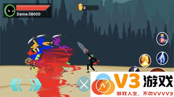 火柴人格斗传奇游戏 v1.2 官方安卓版 0