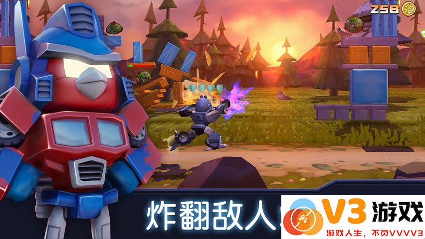 愤怒的小鸟变形金刚官方正版 v2.32.0 安卓最新版本 1
