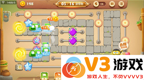 保卫萝卜3关卡通关攻略