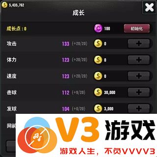 冠军网球球员养成攻略说明