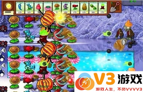 植物大战僵尸冰雪版无限钻石 v12.2.1 安卓版 3