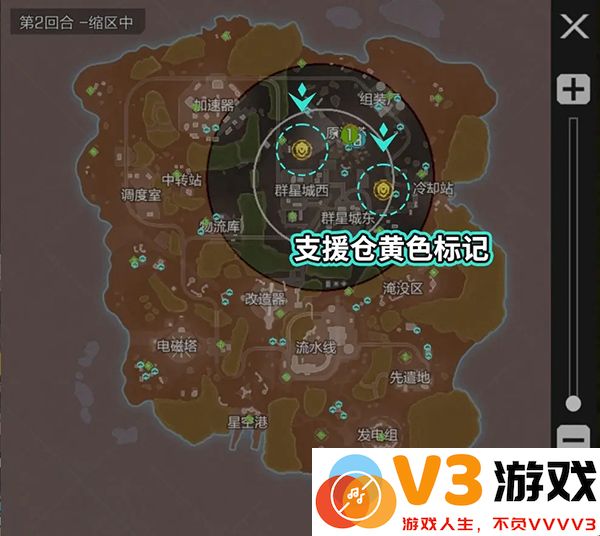 高能英雄支援仓位置介绍